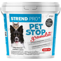 Odpuzovač Strend Pro PET STOP, granulát, 1000 ml, přírodní plašič psů a koček