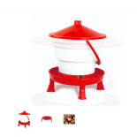 Napájecí kbelík pro drůbež, s podstavcem, 15 l - GAUN 12043