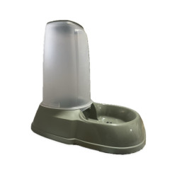 Zásobník na krmivo Maya pro psy a kočky, matná šedozelená