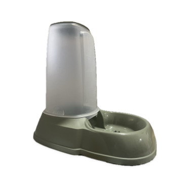 Zásobník na krmivo Maya pro psy a kočky, matná šedozelená