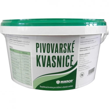 Pivovarské kvasnice Granule 5kg, poškozený obal