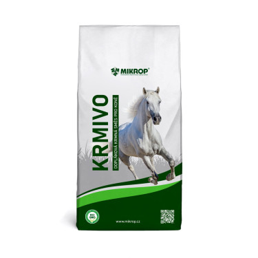 MIKROP Müsli Sport 20 kg - Energetické müsli krmivo pro sportovní a aktivní koně