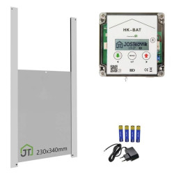 Komplet automatického otevírání a zavírání kurníku JOSTechnik HK-Bat 23x34 D bazarové zboží