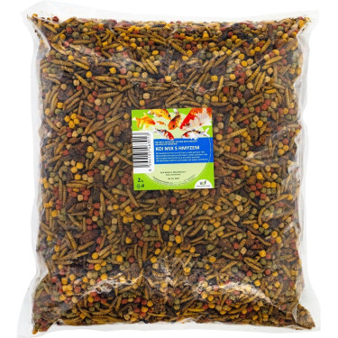 Koi mix - plovoucí krmivo pro jezírkové okrasné ryby s hmyzí složkou 2 kg