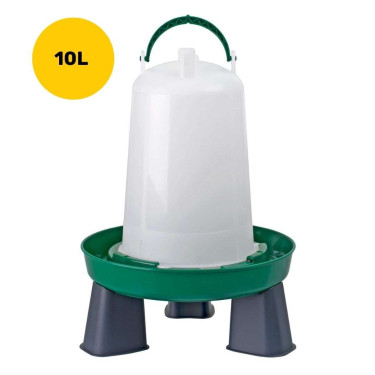 Bajonetová napáječka pro drůbež s nožičkami - 10 L