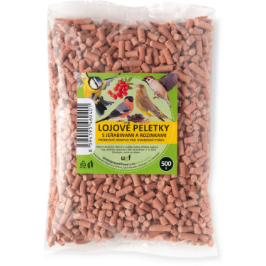 UGF Lojové peletky s jeřabinami a rozinkami 500 g