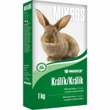 Mikros Králík, vitamínové krmivo, 1 kg