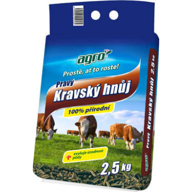 AGRO Kravský hnůj 2,5 kg