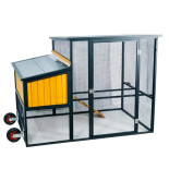 Dřevěný mobilní kurník GAUN ANKARA 10380