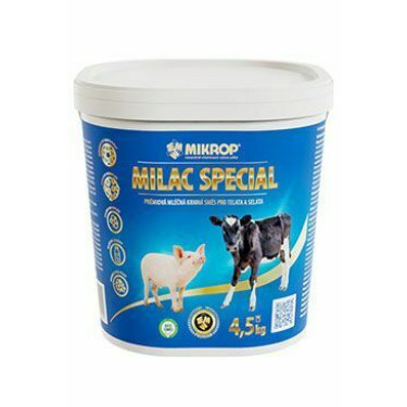 Mikrop MILAC SPECIAL - mléčná krmná směs, 4.5 kg, po expiraci