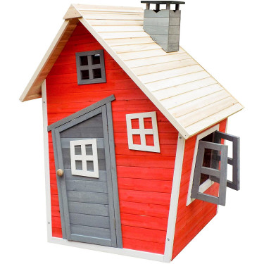 Dětský dřevěný domek Karlík, 120 x 102 x 154 cm