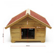 Zateplená bouda - kočičí domeček, 68 x 56 x 45 cm