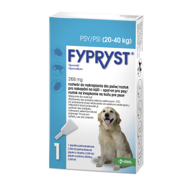 Fypryst Spot-on Dog L 268mg sol 1x2,68ml (20-40kg)