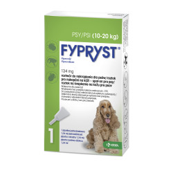 Fypryst Spot-on Dog M 134mg sol 1x1,34ml (10-20kg)