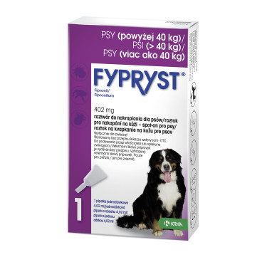 Fypryst Spot-on Dog XL 402mg sol 1x4,02ml (nad 40kg)