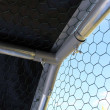 Venkovní klec - oplocený výběh s plachtou - 2x3x2m - deluxe