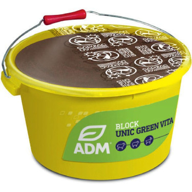 MINERÁLNÍ MELASOVANÝ LIZ BLOCK UNIC GREEN VITA