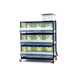 Klec pro křepelky CIMUKA BYK-03-3K