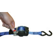 Samonavíjecí upínací popruh KERBL 37181 3 m / 25 mm / 300 kg, modrý