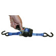 Samonavíjecí upínací popruh KERBL 37181 3 m / 25 mm / 300 kg, modrý