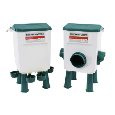 Set automatické krmítko 7.5 kg + napáječka 11.5 l 