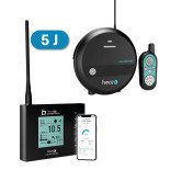 Set elektrického ohradníku Chytrá Farma - RF zdroj s ovladačem 5 J - WiFi Gateway - Ovládání telefonem
