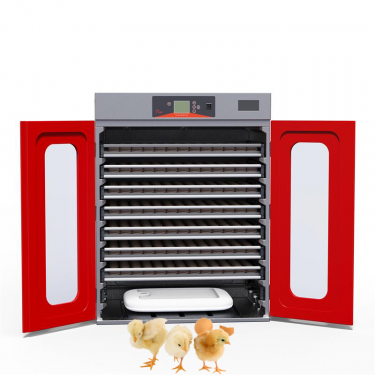 Plně automatická profesionální skříňová líheň H960 pro 960 vajec. S regulací vlhkosti.