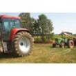 Tažné lano s oky KERBL 37706 6 m / 40 mm / 35 000 kg, červené