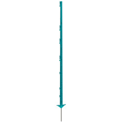 Sloupek plastový pro elektrický ohradník, 156 cm, modrý