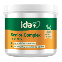 Kerbl IdaPlus® Senior-Complex – doplněk krmiva pro starší psy, 350 g 