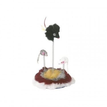 Hračka pro kočky - mouse swing, s catnipem  