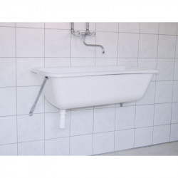 Držák na zeď k mycí vaně, 65l  