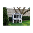 KERBL Králíkárna s výběhem VILLA - pro králíky a jiné hlodavce, 118 x 68 x 118 cm  
