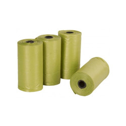 Kerbl rozložitelné sáčky na psí trus, EKO plast, 4 role, 31x21 cm  
