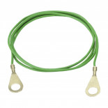 Kabel propojovací pro el. ohradníky - zdroj/zemnící tyč, 1 m  