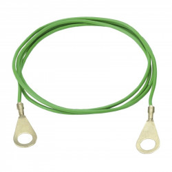 Kabel propojovací pro el. ohradníky - zdroj/zemnící tyč, 1 m  