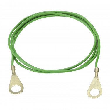 Kabel propojovací pro el. ohradníky - zdroj/zemnící tyč, 1 m  
