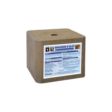 Liz solný minerální Miruherb pro skot, ovce a kozy, 10 kg  
