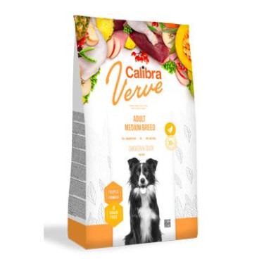 Calibra Dog Verve GF Adult Medium Chicken&Duck 2kg