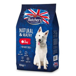 Butcher's Dog Natural&Healthy Dry s hovězím masem 10kg