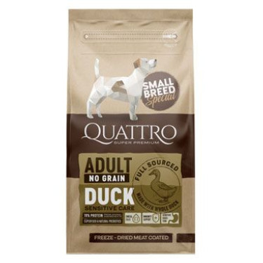QUATTRO Dog Dry SB Adult Kachna 7kg