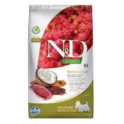 N&D Quinoa DOG Skin&Coat Duck Adult Mini 800g