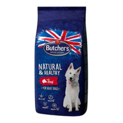 Butcher's Dog Natural&Healthy Dry s hovězím masem 15kg