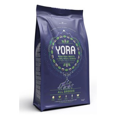 YORA Dog Adult granule z hmyzu All Breeds 12kg