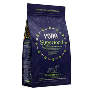 YORA Dog Adult z hmyzu Superfood Small Breeds 6kg