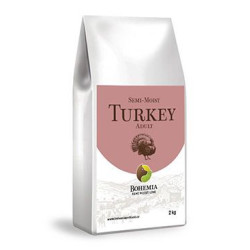 BOHEMIA SEMI MOIST Adult Turkey 2kg