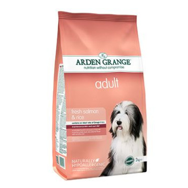 Arden Grange Dog Adult with fresh Salmon&Rice 2kg