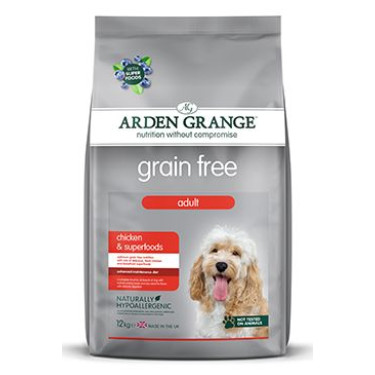Arden Grange GF Dog Adult Chicken&Superfoods 12kg