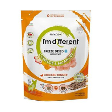 I´M DIFFERENT krmivo mrazem suš. Raw Chick.Dinner 156g