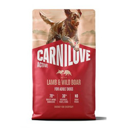 Carnilove Dog Active Dry Lamb&Wild Boar Adult AB 4kg